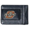 Oklahoma St. Leather Cash & Cardholder